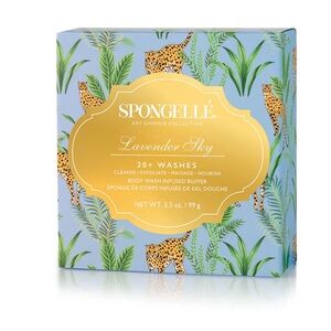 Spongellé Lavender Sky Body Wash Infused Buffer
